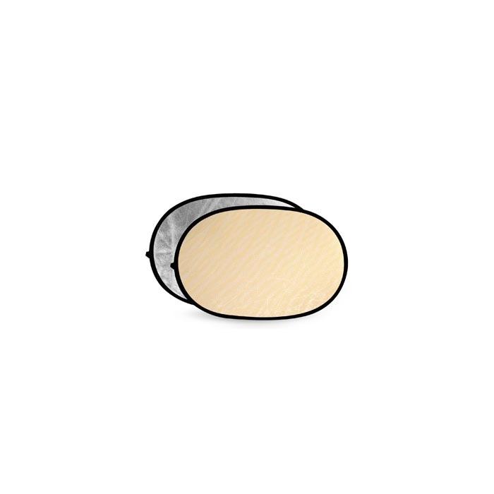 Foldable Reflectors - Godox Soft Gold & Silver Reflector Disc - 100x150cm - buy today in store and with delivery