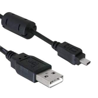 Sortimenta jaunumi - Caruba USB 2.0 A Male - Mini Male 8-pin (UC-E6 for Nikon) 1 meter - ātri pasūtīt no ražotāja