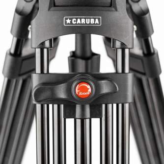 Sortimenta jaunumi - Caruba Videostar 180 Pro Video Tripod + Fluid Head - ātri pasūtīt no ražotāja