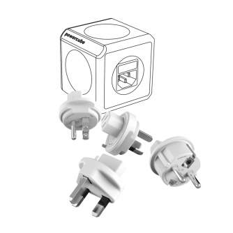 Citi studijas aksesuāri - Allocacoc Travel Plugs 4x for Power USB, audioCube, ReWirable - ātri pasūtīt no ražotāja