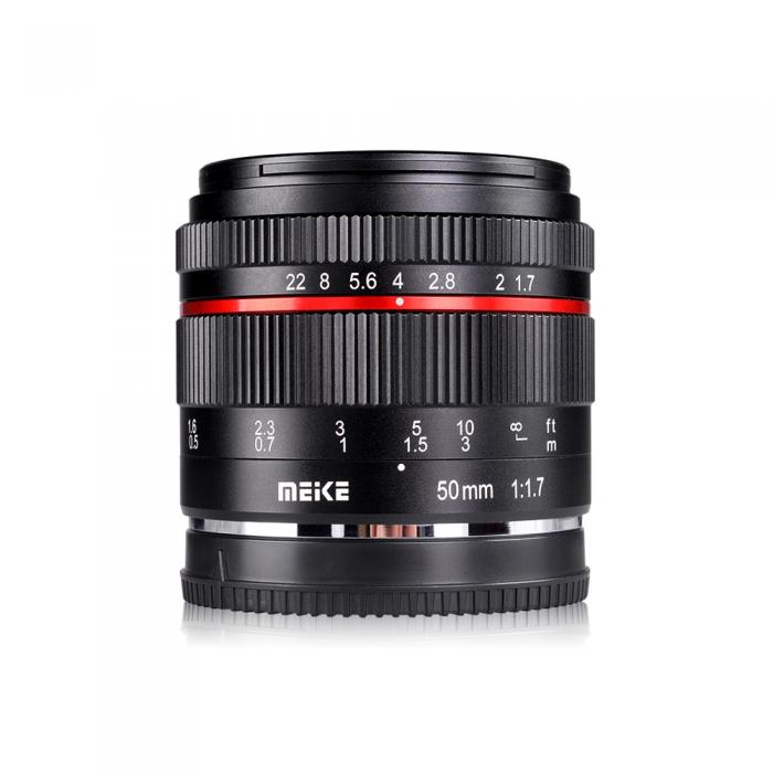 Mirrorless Lenses - Meike MK-50mm F1.7 Fuji X-mount - quick order from manufacturer