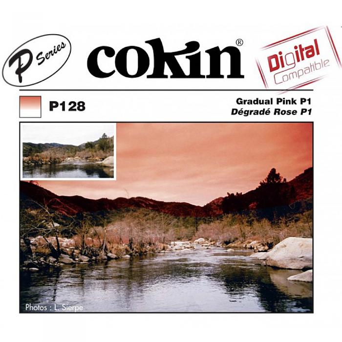 Square and Rectangular Filters - Cokin Filter P128 Gradual Pink P1 for Cokin P-Series - quick order from manufacturer