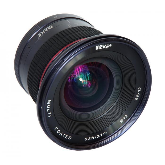 Mirrorless Lenses - Meike MK-12mm F2.8 Canon M-mount - quick order from manufacturer