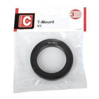 Adapters for lens - Caruba T-Mount Adapter 4/3 for Telescope Cameras - quick order from manufacturer