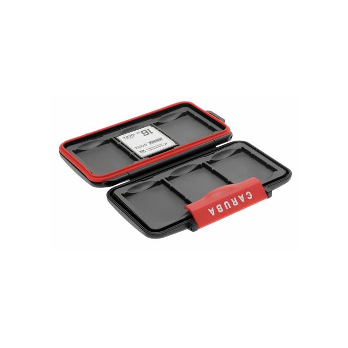 Memory Card Case - Caruba Multi Card Case MCC-3 (6xCF) - quick order from manufacturer