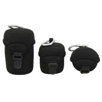 Objektīvu somas - JJC JN-L Lens Pouch for 70mm x 110mm Lenses - perc šodien veikalā un ar piegādi