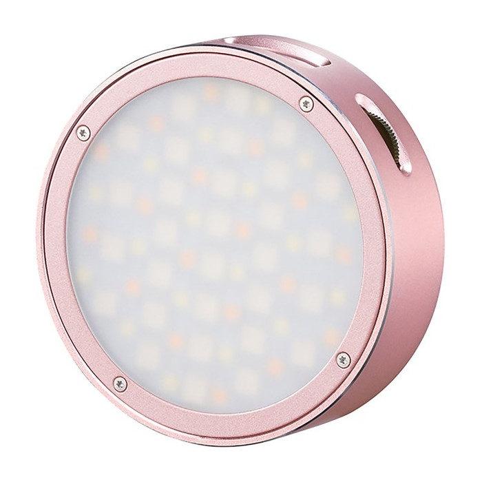 Mini LED šviesos šaltinis - Godox R1 Mobile RGB LED light (Pink body) R1 Pink - быстрый заказ от производителя