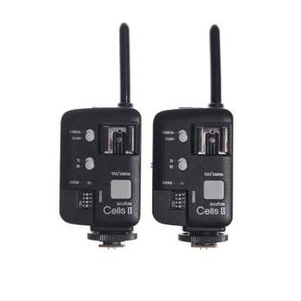 Radio palaidēji - Godox Cells II Set Canon Transceiver x2 - 433Mhz - быстрый заказ от производителя