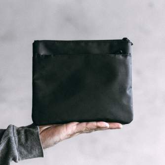 Plecu somas - WANDRD Pouch - Black, Waterproof Tarpaulin, Lifetime Warranty, 23x19cm - ātri pasūtīt no ražotāja