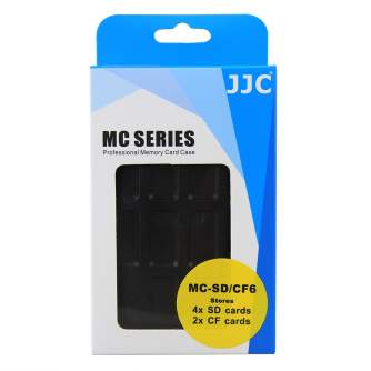 Memory Card Case - JJC MC-SD/CF6 Multi-Card Case - quick order from manufacturer