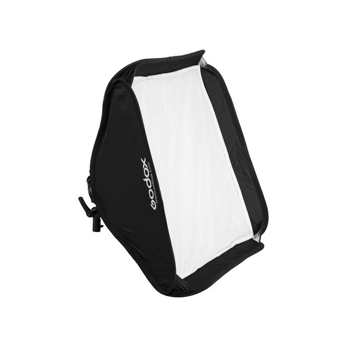 Acessories for flashes - Godox S2-type Bracket Bowens + Softbox 60x60cm + Grid - buy today in store and with delivery