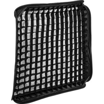 Piederumi kameru zibspuldzēm - Godox S2-type Bracket Bowens + Softbox 60x60cm + Grid - купить сегодня в магазине и с доставкой