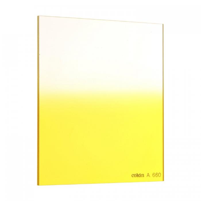 Kvadrātiskie filtri - Cokin Filter A660 Gradual Fluo Yellow 1 - ātri pasūtīt no ražotāja