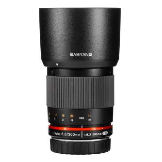 MIRRORLESS Objektīvi - Samyang 300mm Reflex f6.3 ED UMC CS Sony E Zwart - быстрый заказ от производителя