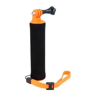 Accessories for Action Cameras - Caruba Floating Handgrip GoPro Mount (Zwart / Oranje) - buy today in store and with delivery