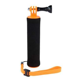 Accessories for Action Cameras - Caruba Floating Handgrip GoPro Mount (Zwart / Oranje) - buy today in store and with delivery