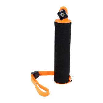 Accessories for Action Cameras - Caruba Floating Handgrip GoPro Mount (Zwart / Oranje) - buy today in store and with delivery