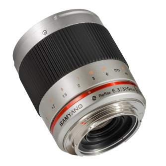 Mirrorless Lenses - Samyang 300mm Reflex f6.3 ED UMC CS Sony E Silver - quick order from manufacturer