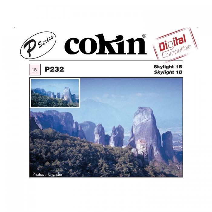 Square and Rectangular Filters - Cokin Skylight 1B Filter for Outdoor Photography P232 - quick order from manufacturer