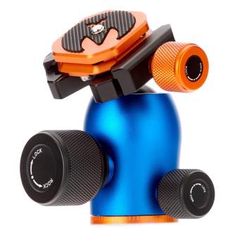 Statīvu galvas - 3 Legged Thing AirHed Pro Twist Clamp Blue - ātri pasūtīt no ražotāja