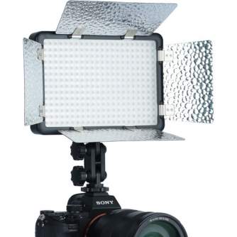 On-camera LED light - Godox LF308BI Bicolor LED Lamp with Flash Function - quick order from manufacturer