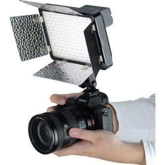 On-camera LED light - Godox LF308BI Bicolor LED Lamp with Flash Function - quick order from manufacturer