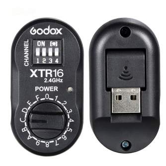 Triggers - Godox Power Remote Receiver XTR-16 2.4G - quick order from manufacturer