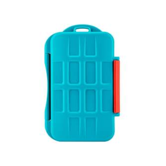 Memory Card Case - JJC MC-NSMSD16 Geheugenkaart Case Blauw - quick order from manufacturer