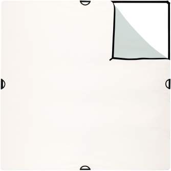 Новые товары - Westcott Scrim Jim Large Silver/White Bounce Fabric (1.8 x 1.8m) - быстрый заказ от производителя