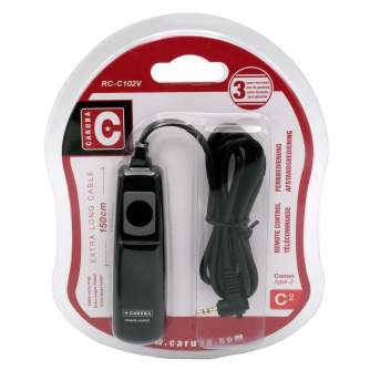 Camera Remotes - Caruba Afstandsbediening Canon Type-2 - 1,5m (Canon RS-60E3/Pentax CS-205) - quick order from manufacturer