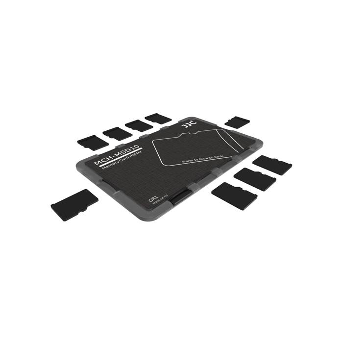 Memory Cards - JJC MCH-MSD10GR Memory Card Holder - quick order from manufacturer