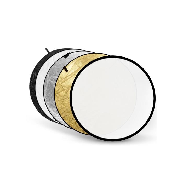 Foldable Reflectors - Godox 5-in-1 Reflector Gold, Silver, Black, White, Transparent - 80cm - quick order from manufacturer