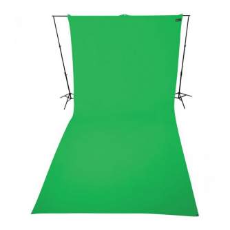 Backgrounds - Westcott Wrinkle-Resistant 2.7 x 6.1m Green Screen Backdrop - quick order from manufacturer