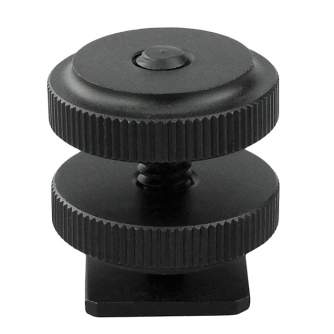 Turētāji - Caruba hotshoe adaptor - Universal hotshoe -> 1/4" male screw thread - ātri pasūtīt no ražotāja