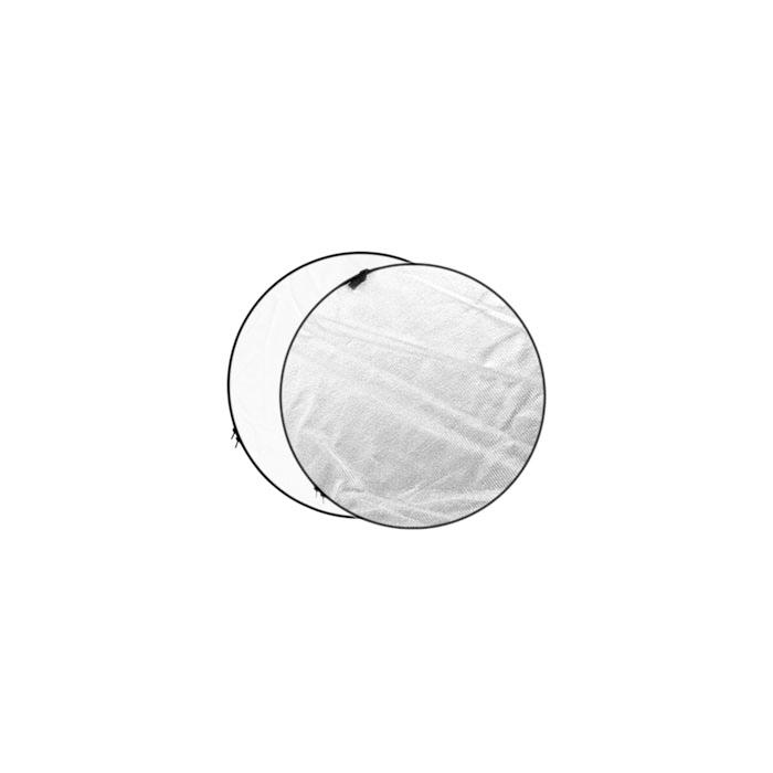 Foldable Reflectors - Godox Silver & White Reflector Disc - 110cm - quick order from manufacturer