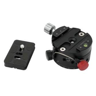 New products - Caruba Panoramakop Kliksysteem - Quick Release Bovenzijde (DH-64N) - quick order from manufacturer