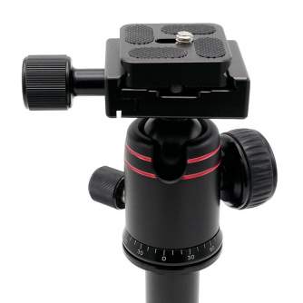 Sortimenta jaunumi - Caruba Compactstar 51 Table Tripod (Black / Red) - ātri pasūtīt no ražotāja