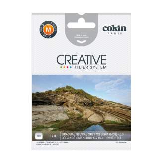 Square and Rectangular Filters - Cokin Filter P121L Neutral Grey G2-lght (ND2) (0.3) - quick order from manufacturer