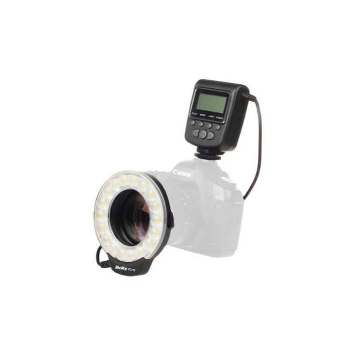 LED Lampas kamerai - Meike FC-110 Ring Flash LED - ātri pasūtīt no ražotāja