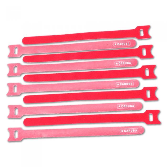 Cable Management Accessories - Caruba Fast Fixer S-Pro 1 Rood (10 Stuks) - quick order from manufacturer