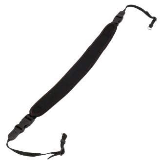 New products - Caruba Camera Neckstrap - Comfort + Quick release (Zwart + Rood) - quick order from manufacturer