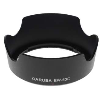 Blendes - Caruba EW-63C Black for EF-S 18-55mm - ātri pasūtīt no ražotāja