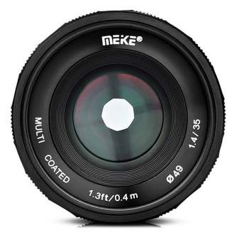 Mirrorless Lenses - Meike MK-35mm F1.4 MF Fuji X-Mount - quick order from manufacturer