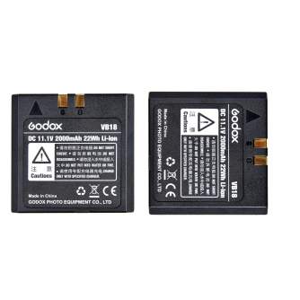 Akumulatori zibspuldzēm - Godox Li-Ion battery VB-18 for V860 V860II for Speedlight V860/V850 Flash - ātri pasūtīt no ražotāja