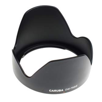 Lens Hoods - Caruba EW-78B II Black Sun Hood for Canon EF 28-135mm - quick order from manufacturer