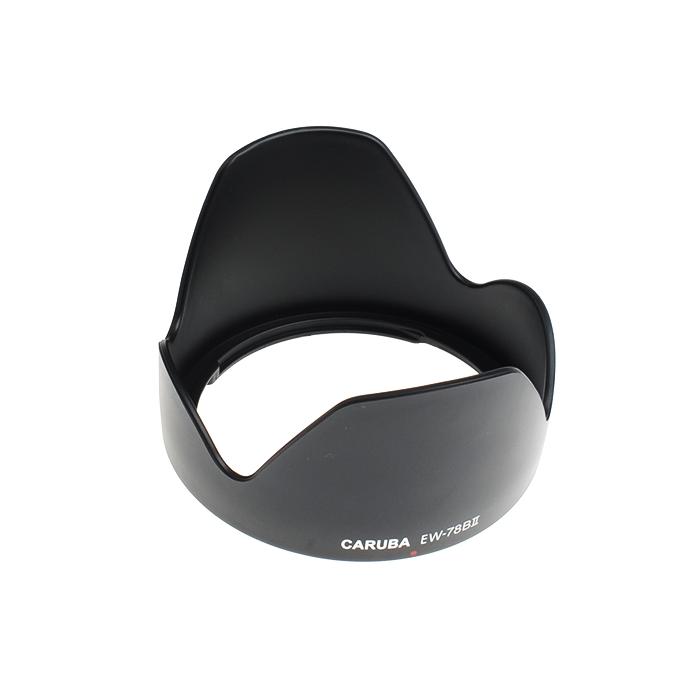 Lens Hoods - Caruba EW-78B II Black Sun Hood for Canon EF 28-135mm - quick order from manufacturer