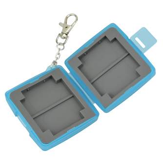 Memory Card Case - JJC MC-6B Multi-Card Case Blue - quick order from manufacturer