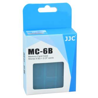 Memory Card Case - JJC MC-6B Multi-Card Case Blue - quick order from manufacturer