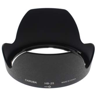 Lens Hoods - Caruba HB-25 Black - quick order from manufacturer