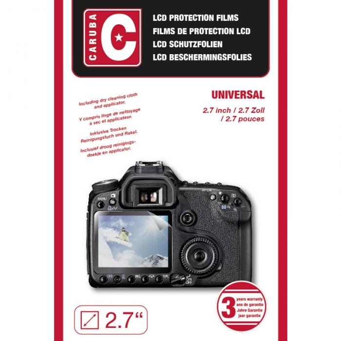 New products - Caruba LCD Screen Protector Universal 2,7" - quick order from manufacturer